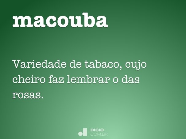 macouba