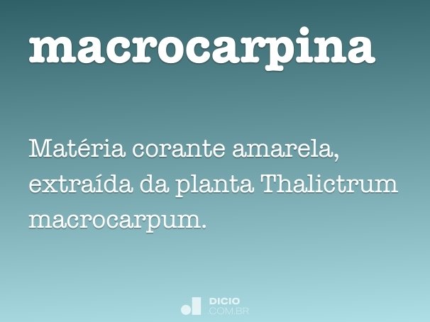 macrocarpina