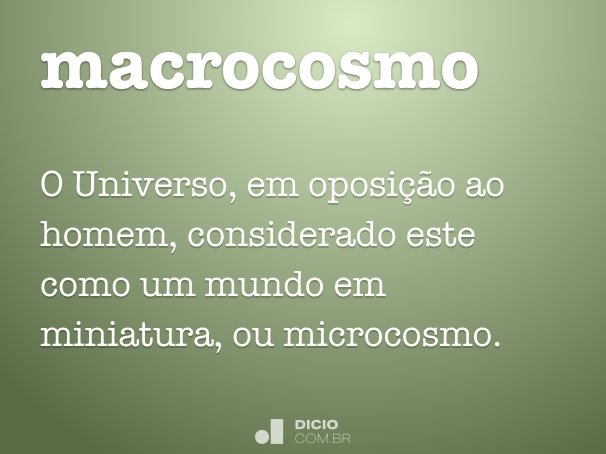 macrocosmo