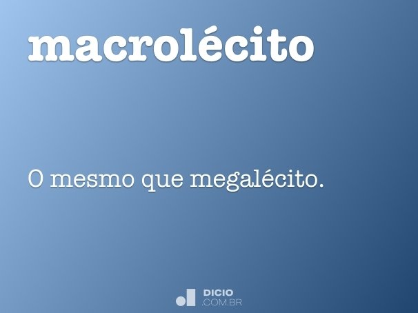 macrolécito