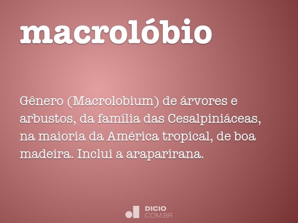 macrolóbio