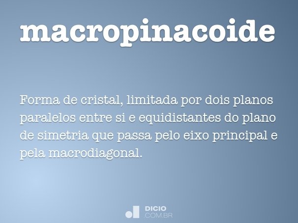macropinacoide