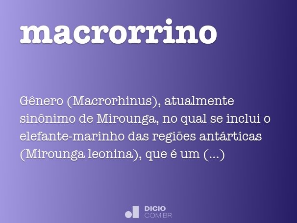 macrorrino