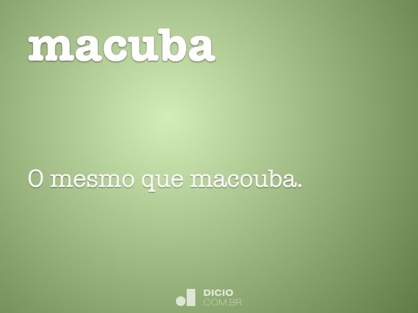 macuba