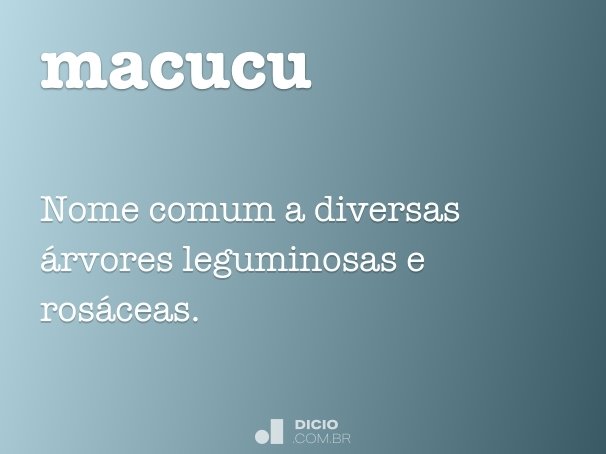 macucu
