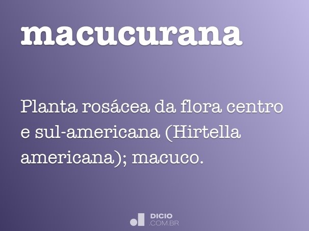 macucurana