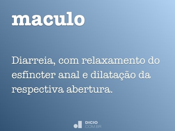 maculo