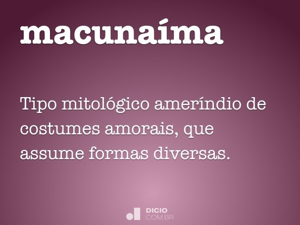 macunaíma
