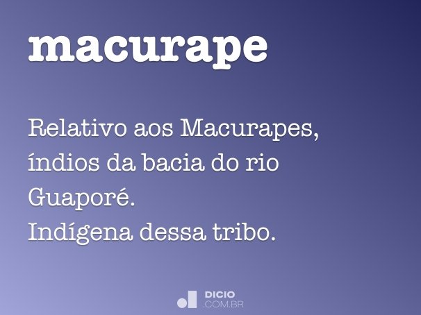 macurape