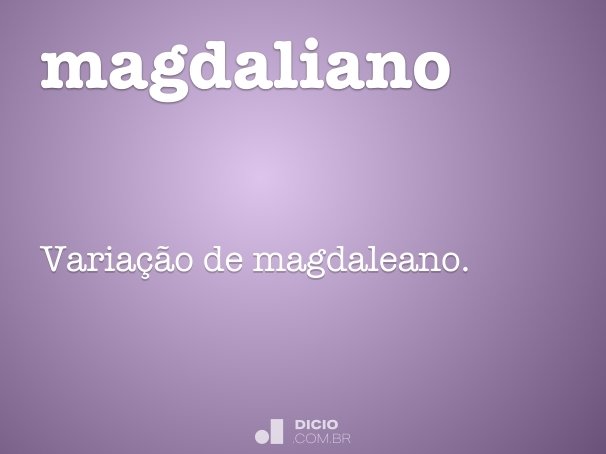 magdaliano