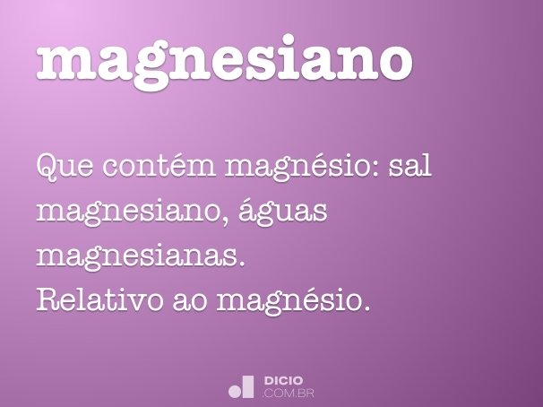 magnesiano
