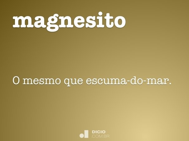 magnesito