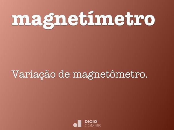 magnetímetro