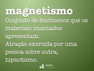 Glossário de Magnetismo