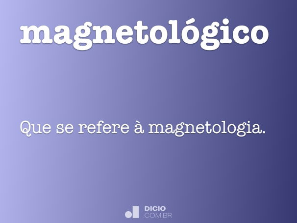 magnetológico