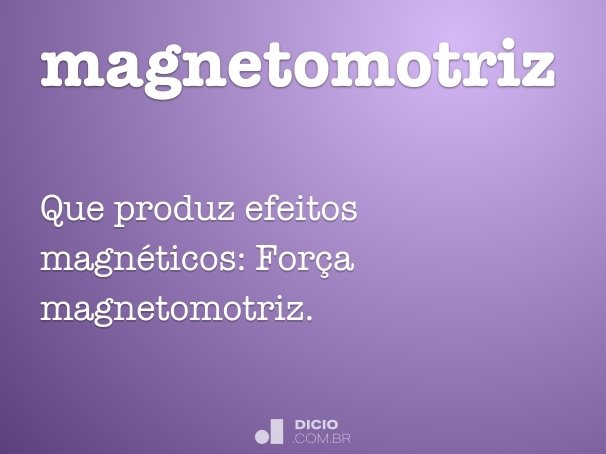 magnetomotriz