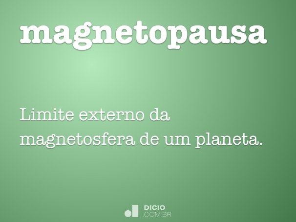 magnetopausa