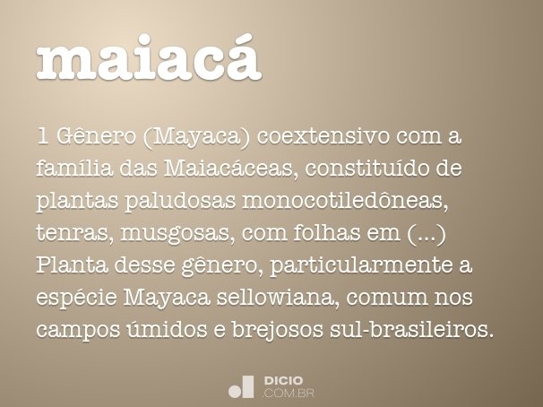 maiacá