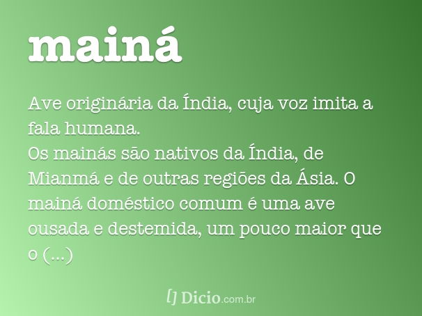 mainá