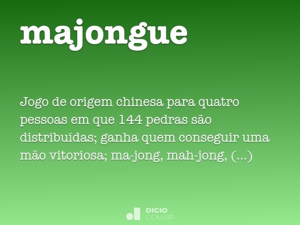 majongue