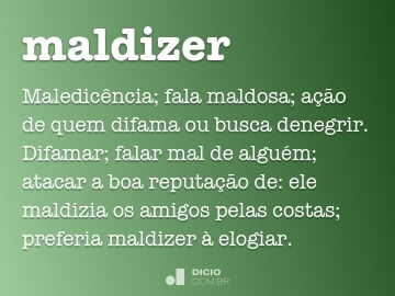 Bendizer - Dicio, Dicionário Online de Português