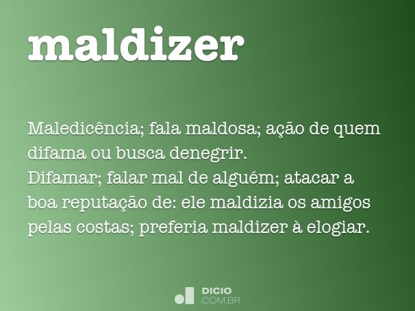maldizer