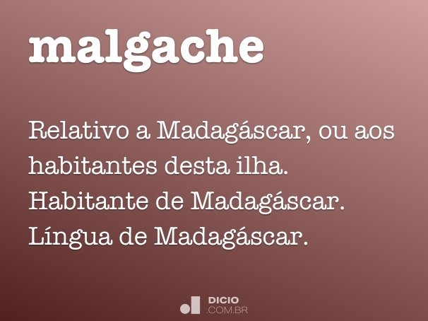 malgache
