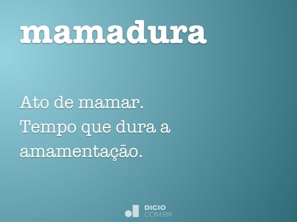 mamadura
