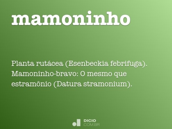 mamoninho