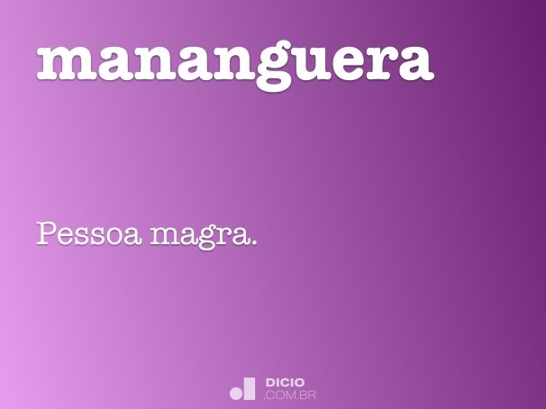 mananguera