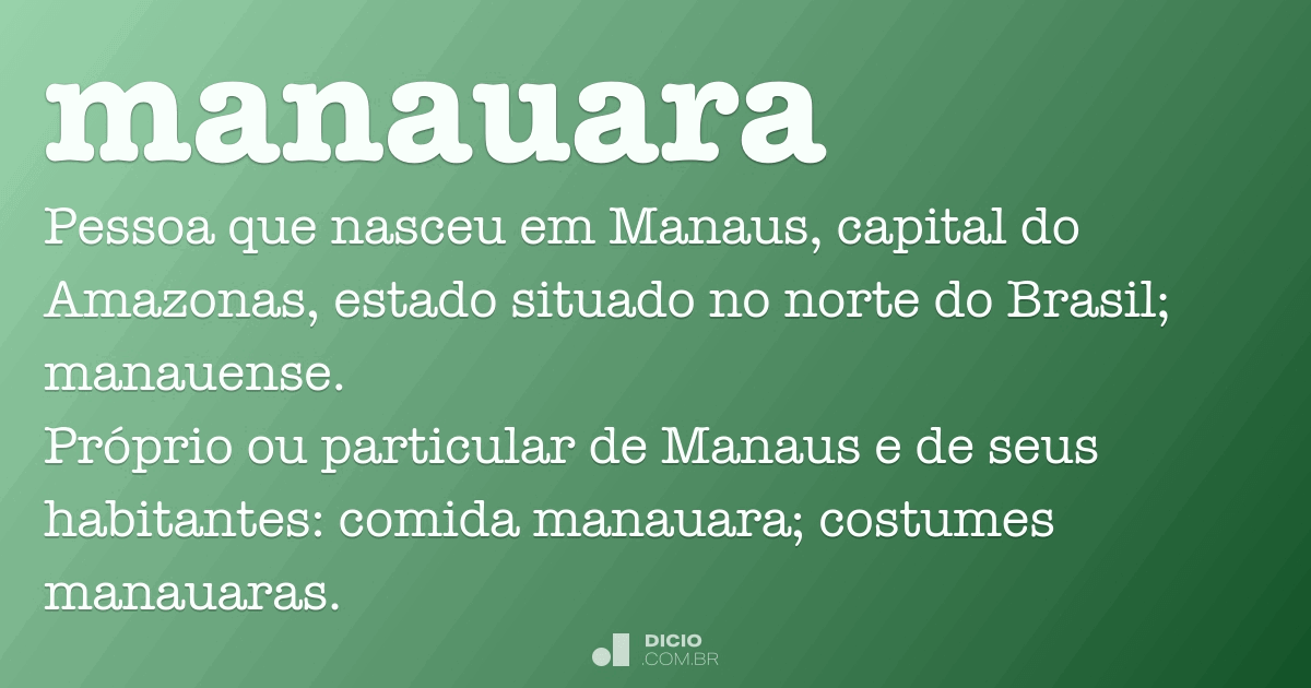 Maná - Dicio, Dicionário Online de Português