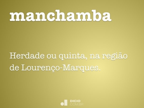 manchamba
