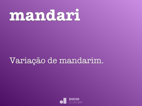 mandari