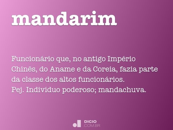 mandarim