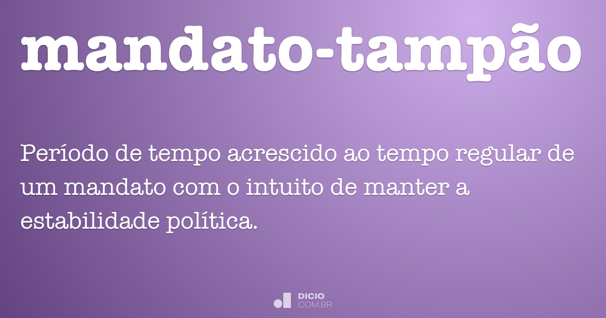 Quando Foram Eleitos E Quando Termina O Mandato