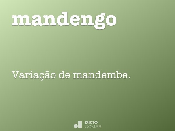 mandengo