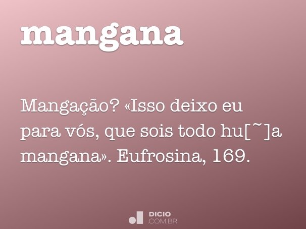 mangana