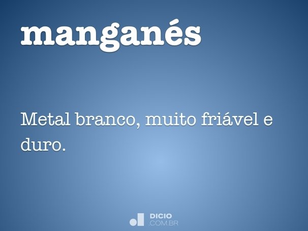 manganés