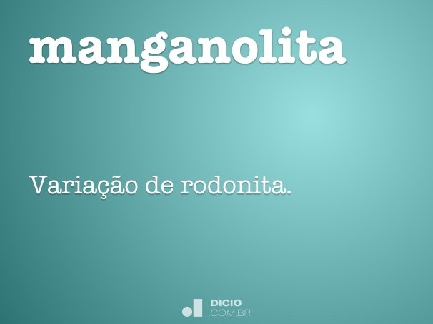 manganolita