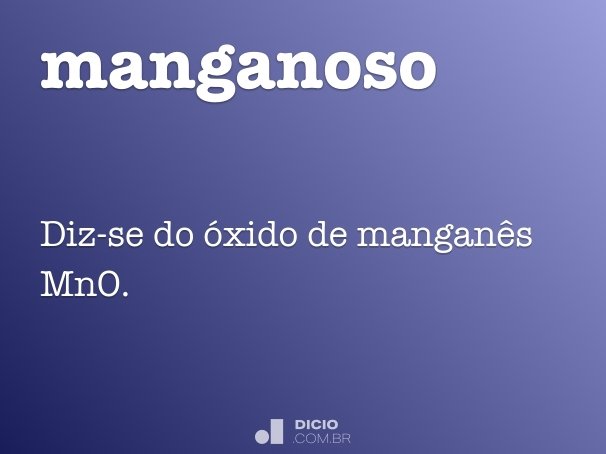 manganoso