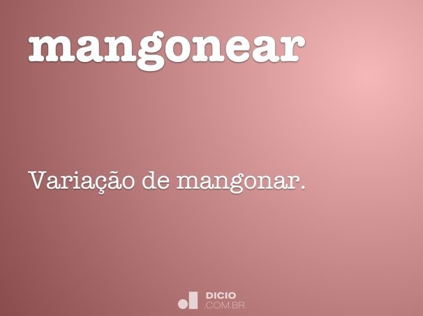 mangonear