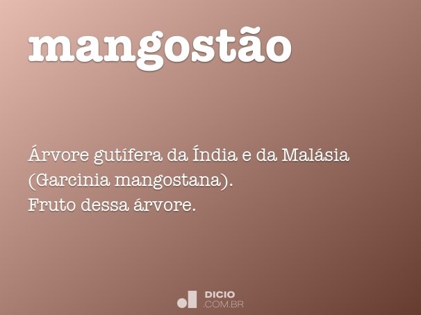 mangostão