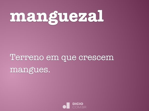 manguezal