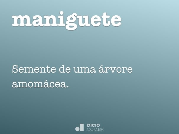maniguete