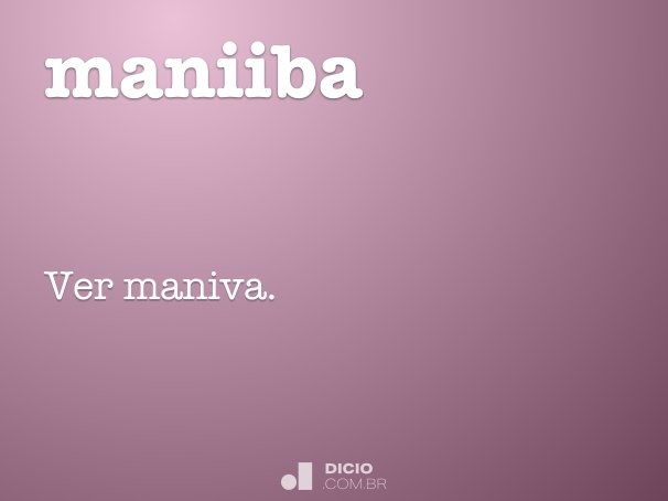 maniiba