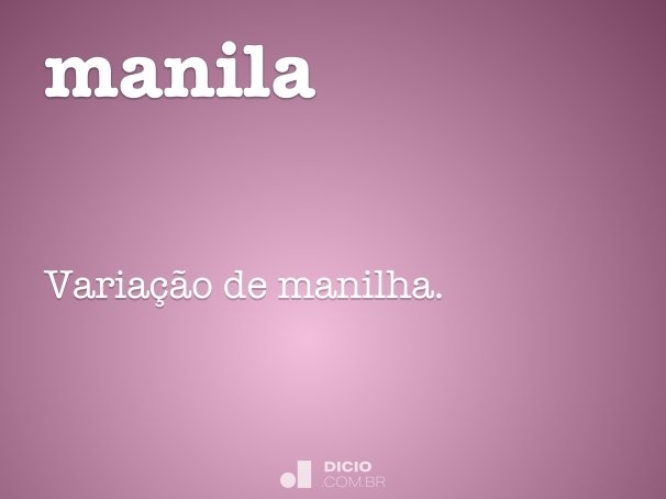 manila