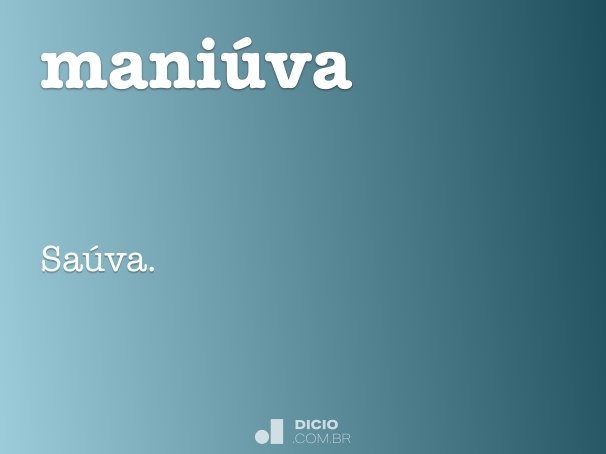 maniúva
