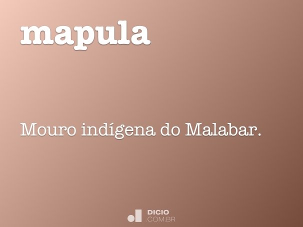 mapula