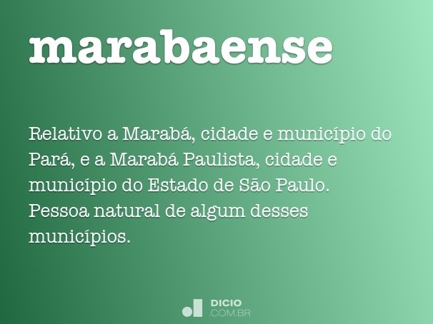 marabaense