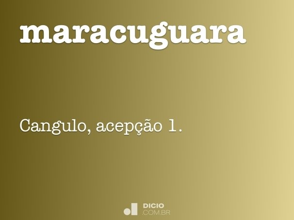 maracuguara